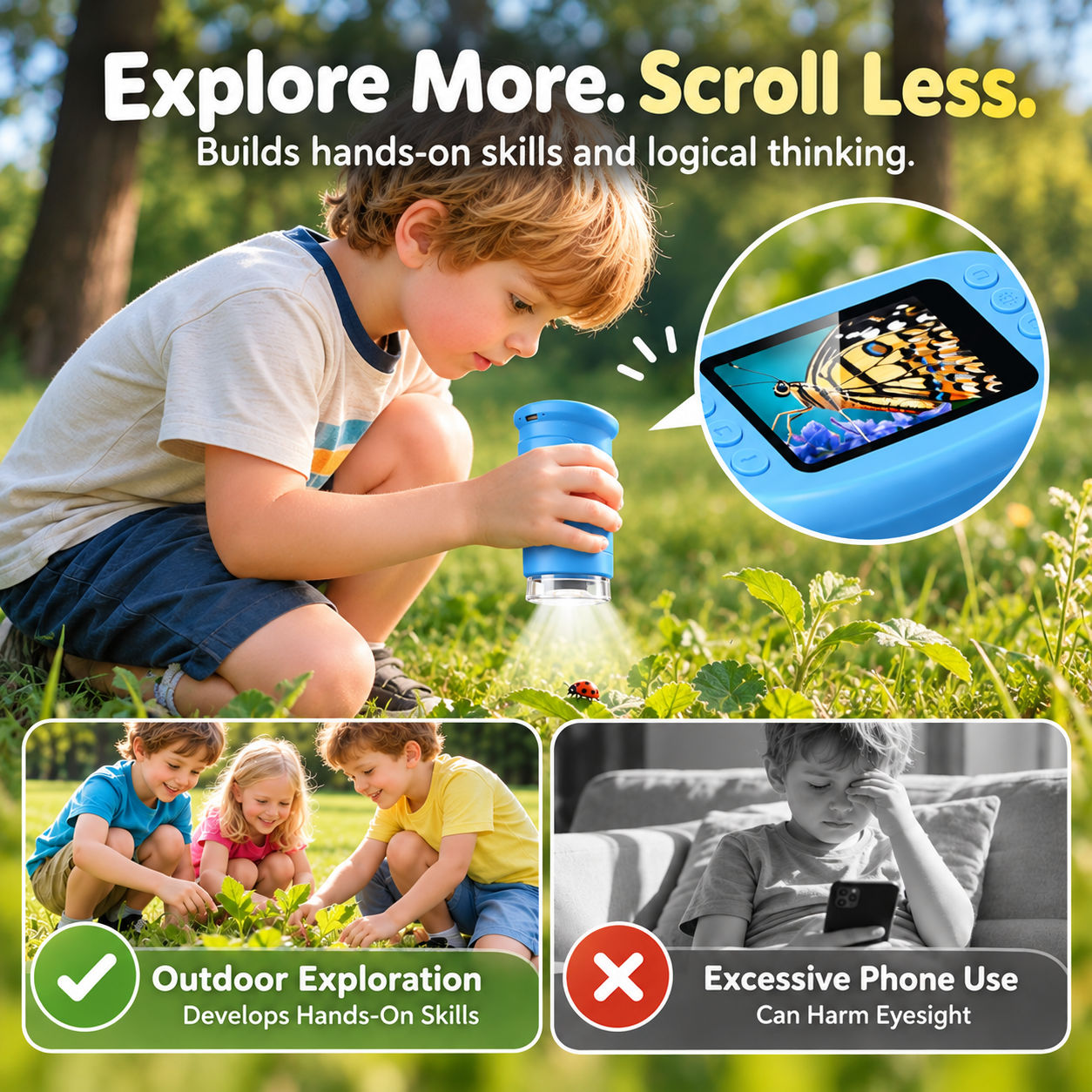 DiscoveryGrove™ Mini Explorer 4K Microscope